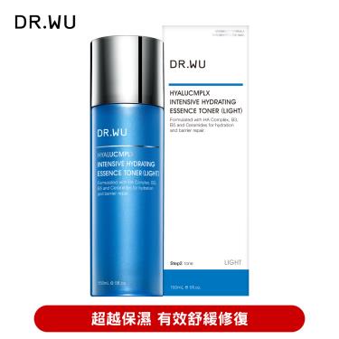 (買1送1+滿額贈)【DR.WU】玻尿酸保濕精華化妝水（150ml）清爽型（新升級）廠商直送 