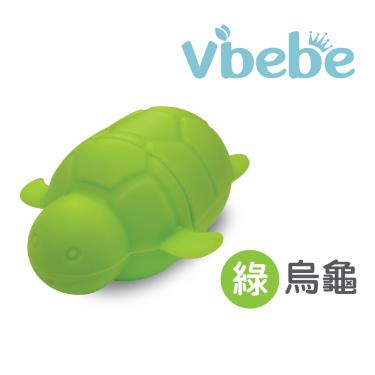 （滿399送手帕）【Vibebe】矽膠洗澡玩具-烏龜綠