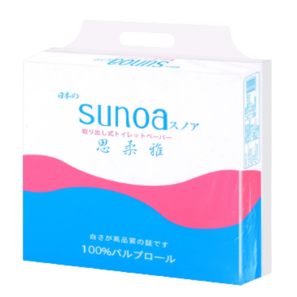【SUNOA】抽取式衛生紙（100抽/80包/箱）廠商直送