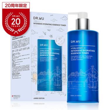 【DR.WU】玻尿酸保濕精華化妝水重量版 20周年限定（500ml）廠商直送