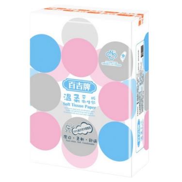 【百吉牌】平版衛生紙（300張/36包/2箱）廠商直送
