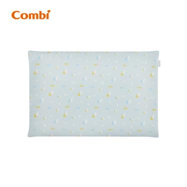 （2件95折，3件85折）【Combi 康貝】Airpro水洗空氣平枕枕套(小山藍)（71319）
