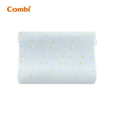 （2件95折，3件85折）【Combi 康貝】Airpro水洗空氣幼童枕枕套(小山藍)（71321）