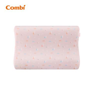 （2件95折，3件85折）【Combi 康貝】Airpro水洗空氣幼童枕枕套(小山粉)（71322）