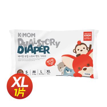 【Mother-K】K-MOM頂級超薄瞬吸紙尿布／體驗包XL（1入）