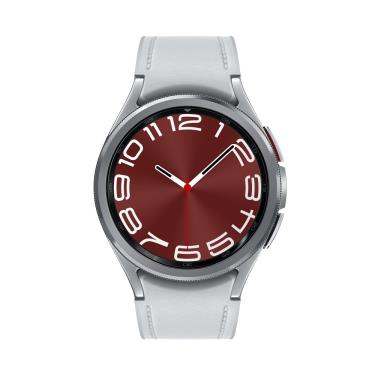 （贈益生菌+膠原蛋白）【SAMSUNG 三星】 Galaxy Watch6 Classic BT 43mm 辰曜銀(R960) 廠商直送