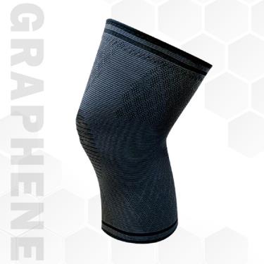 【ELVIS愛菲斯】石墨烯 黑科技機能護膝套／L（雙）廠商直送