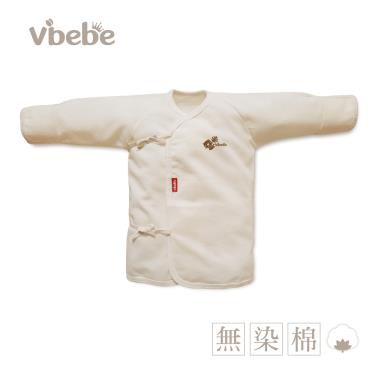 【Vibebe】無染棉反摺袖網布肚衣