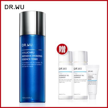 【DR.WU】玻尿酸保濕精華化妝水150ml（加碼送保濕鎖水3件組） 廠商直送