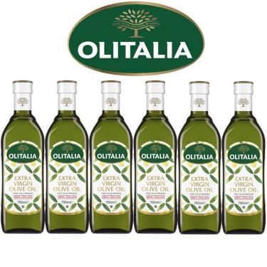 【Olitalia奧利塔】特級初榨橄欖油禮盒組(750mlx6瓶) 廠商直送