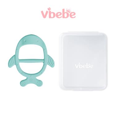 【Vibebe】 咬咬魚套入式固齒器-煙波藍