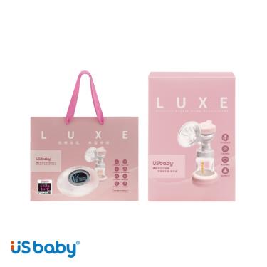 （組合價$3480）【US BABY 優生】觸控式輕量電動吸乳器-LUXE+配件組