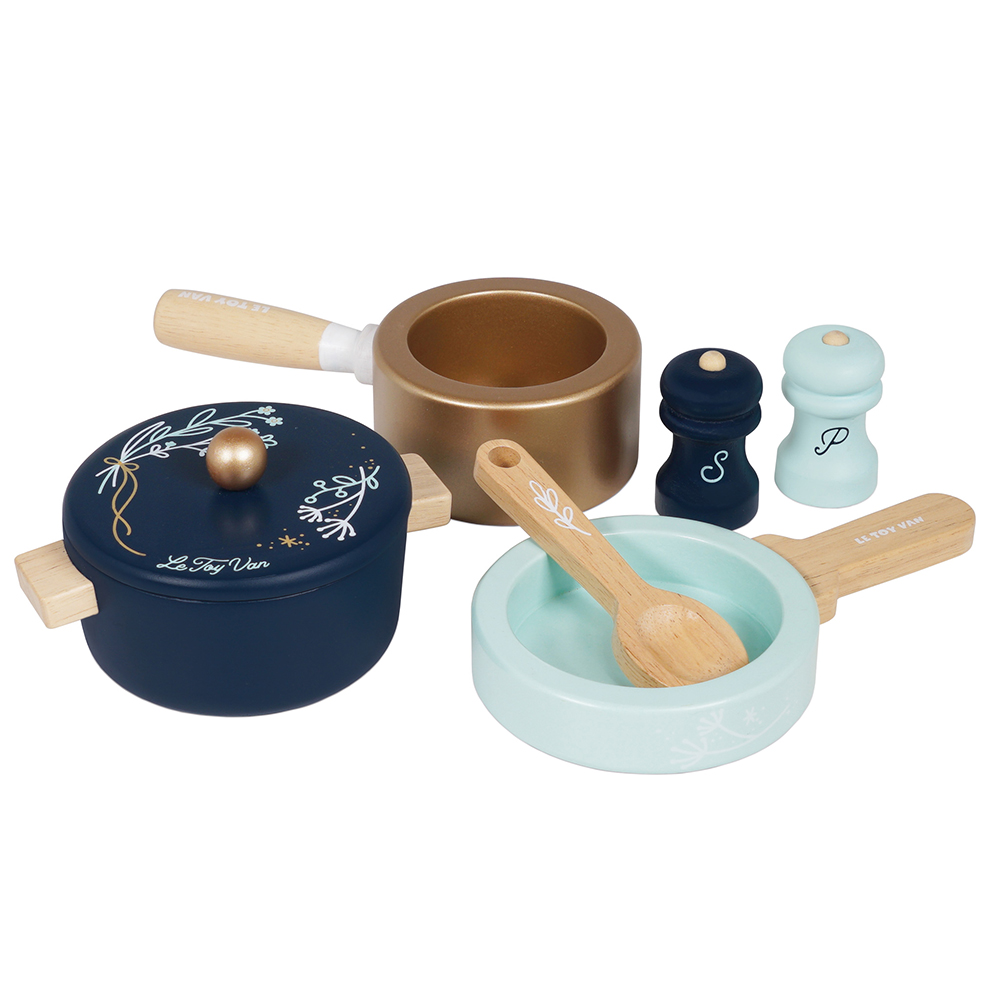 【英國Le Toy Van】角色扮演-經典烹飪器具玩具組 廠商直送