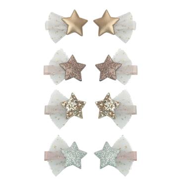 【英國Mimi & Lula】AW23（夢幻童話）芭蕾星星迷你髮夾8入 廠商直送