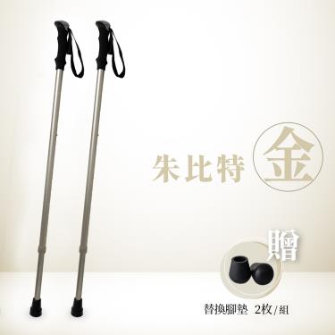 【悅康品家】KENKO介康六千健身杖 雙杖（朱比特金）廠商直送