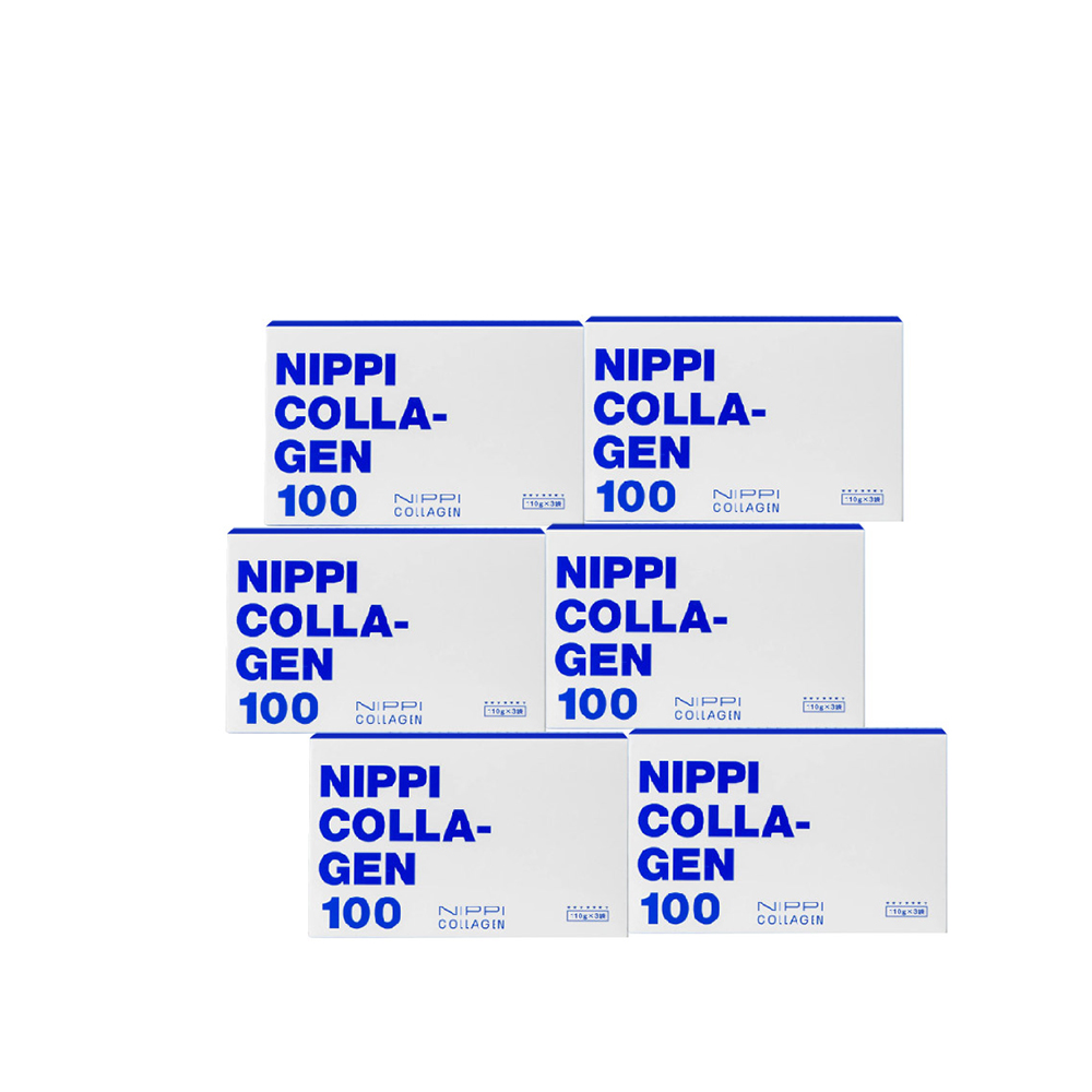 【NIPPI】100% 純膠原蛋白胜肽-附5g湯匙（110gX3X6盒）廠商直送