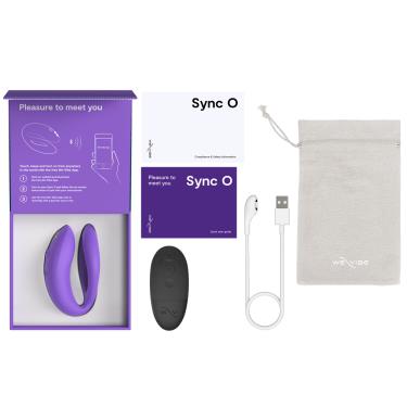 【We-Vibe】Sync O C型BT-雙人共震器（紫）廠商直送