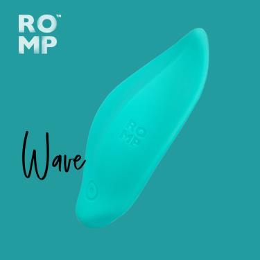 【德國ROMP】Wave 舌舔C點震動器／湖水綠 廠商直送