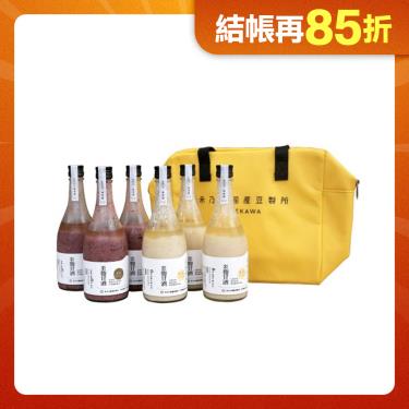 (贈保冰袋)【禾乃川】紫米甘酒X3+桂花甘酒X3（500ml瓶X6/組）廠商直送
