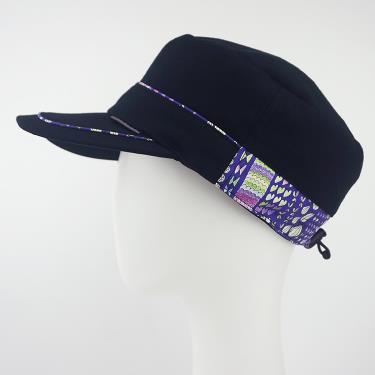 【abonet】日本進口頭部保護帽紫日紀念款（黑色）／廠商直送