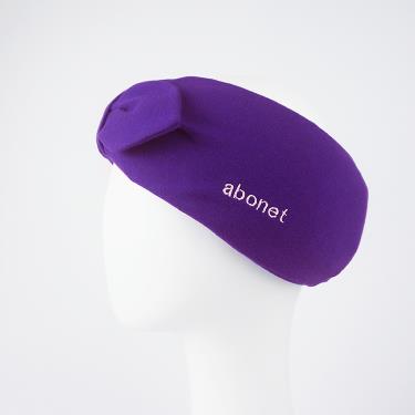 （享優惠價）【abonet】日本進口頭部保護帽髮帶款（紫色）／廠商直送