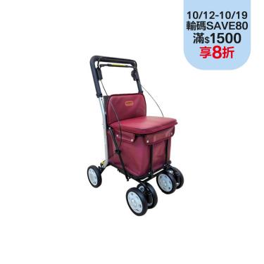 【谷豐】老人銀髮購物推車F-629／助步車 廠商直送