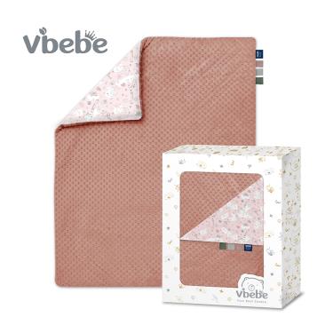 【Vibebe】棉柔荳荳四季被（珊瑚紅）廠商直送