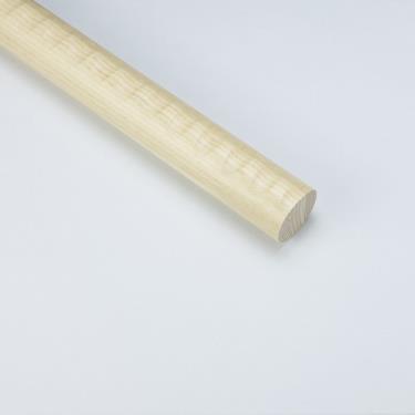 停供下架【Yersh亦欣】梣木實木集成扶手 D TYPE-凹槽型／象牙白 廠商直送