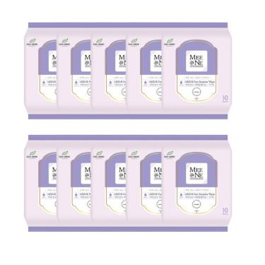 【MEENE】衛生護理可沖式濕紙巾（10抽/10包/箱）廠商直送