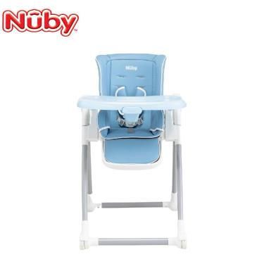 【Nuby】多段式兒童高腳餐椅（純淨蔚藍）廠商直送