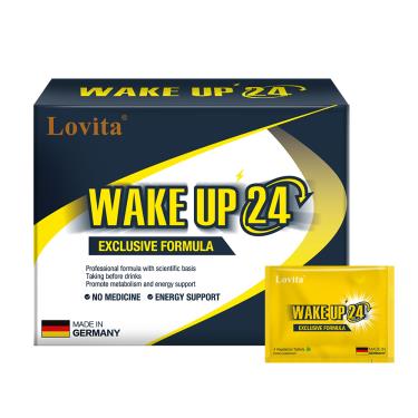 【Lovita愛維他】WakeUp24（4錠/5包/盒）