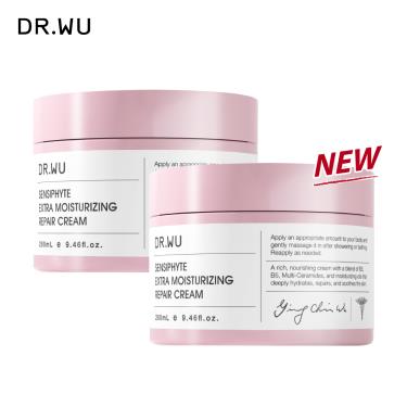 【DR.WU】 瞬適膚舒緩潤澤修護霜280ML(2入組) 廠商直送