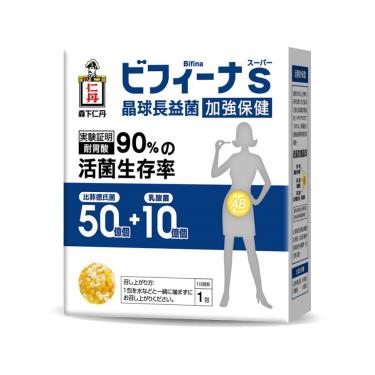 【日本森下仁丹】晶球長益菌-50+10加強保健（30條/盒）[效期~2025/06/01]