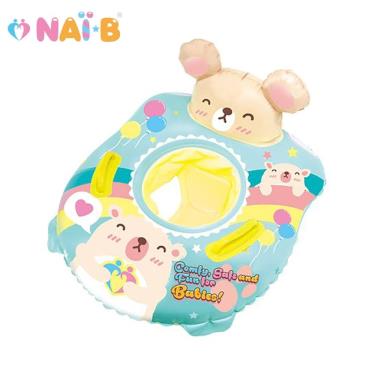 Nai-B 奈比兒童坐式泳圈（淺綠色）-廠商直送