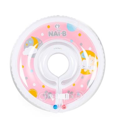 Nai-B 奈比 嬰兒游泳脖圈（粉色）-廠商直送