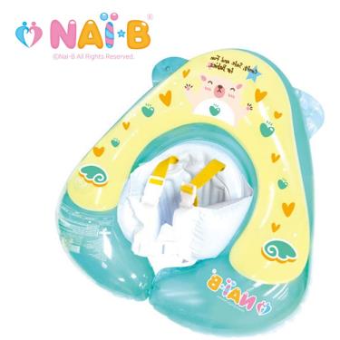 Nai-B 奈比 嬰兒趴式泳圈（淺綠色）-廠商直送