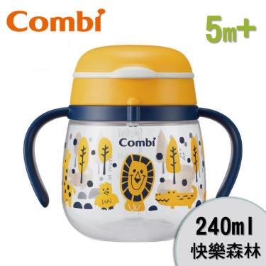 【Combi 康貝】樂可杯第2階段直飲杯240ml-快樂森林（25530）
