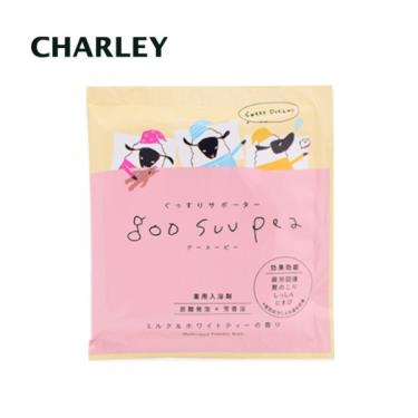【CHARLEY】微碳酸舒綿入浴劑（50g）牛奶白茶香