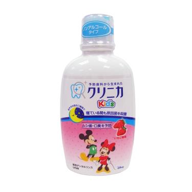 【LION獅王】兒童漱口水(草莓)250ml