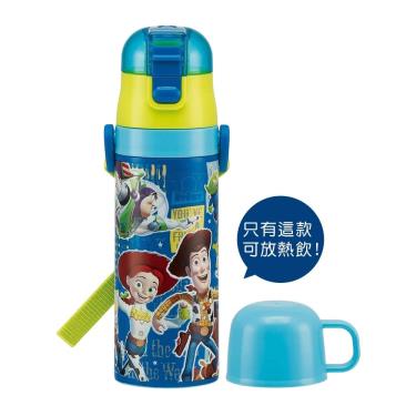 （任2件95折）日本 SKATER兒童保溫保冷兩用瓶470ml-玩具總動員