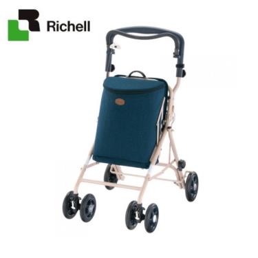 【日本Richell 利其爾】購物步行車 CT型（海軍藍）廠商直送