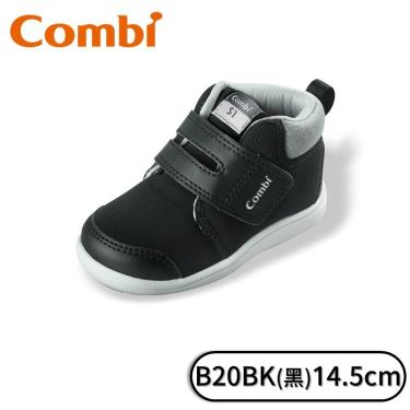 【Combi 康貝】NICEWALK醫學級成長機能鞋B20BK黑14.5（18363）廠商直送
