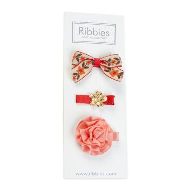 【英國Ribbies】綜合緞帶3入組（Annabelle） 廠商直送