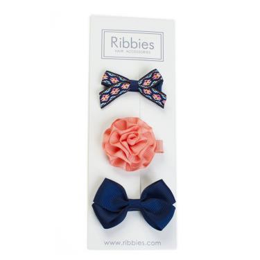 【英國Ribbies】綜合緞帶3入組（Mabrey） 廠商直送