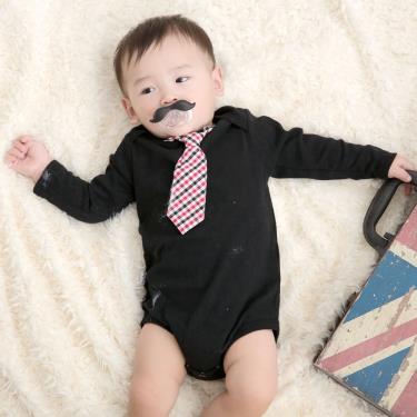 美國Frenchie MC 男嬰連身衣班尼迪克(長袖)24M廠商直送