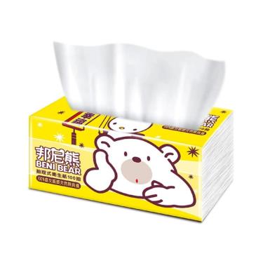【BeniBear 邦尼熊】抽取式衛生紙（100抽X60包）廠商直送