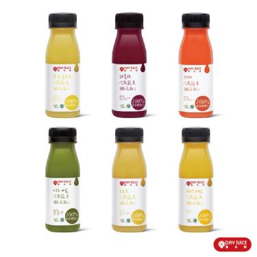 【Day Juice果日飲】冷壓鮮榨蔬果汁纖活7-12號 (6入) 廠商直送