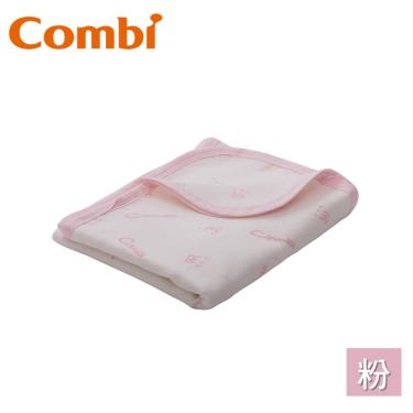 【Combi 康貝】經典六層紗多用途四季被-粉（71052）