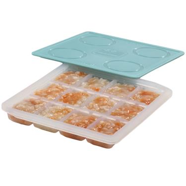 【2angels】矽膠副食品製冰盒 15ml_夏葉綠