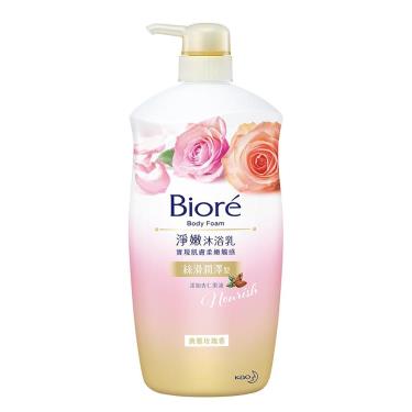 【Biore蜜妮】淨嫩沐浴乳（1000g）典雅玫瑰香